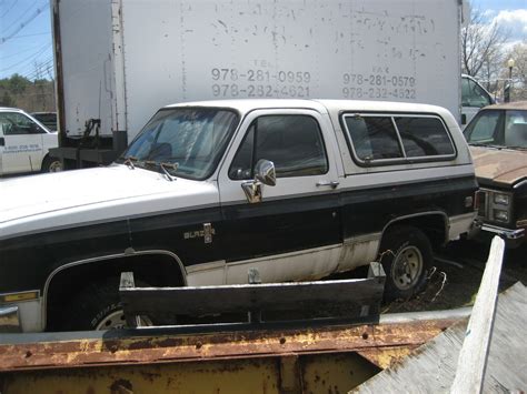 Chevy K5 4x4 Blazer For Parts Salvage Condition Used Chevrolet Blazer