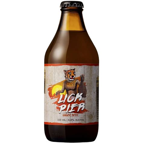 Lick Pier Ginger Beer Bottles Ml X Case Woolworths