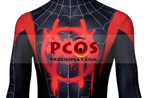 Ultimate Spider Man Miles Morales Cosplay Black Suit 3d Printed Tights