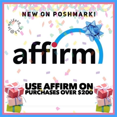 Affirm Other Affirm Payment Plan Available On Orders Over 20 Poshmark