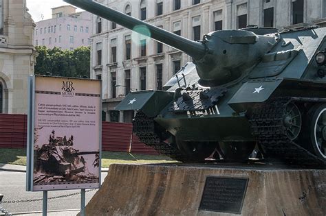 Tank At The Museum Of The Revolution Havana Cuba