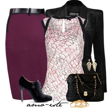 Etcetera Styling By Amo Iste On Polyvore Work Attire Combo Style
