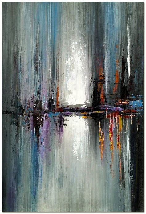 City Painting Cityscape Painting Art Painting Acrylic Modern