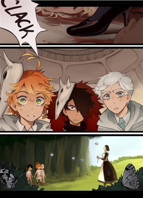 Isabella Emma Ray Norman The Promised Neverland Neverland