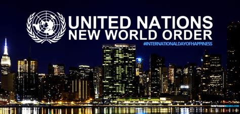 United Nations New World Order Economic Paradigm Project