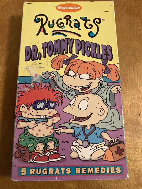 Vhs Rugrats Dr Tommy Pickles Vhs Nickelodeon Picclick My XXX Hot Girl