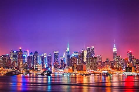 Hd Wallpaper Usa City New York Manhattan Hudson River Ultra 3840×2160