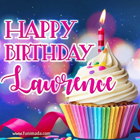 Happy Birthday Lawrence Lovely Animated 