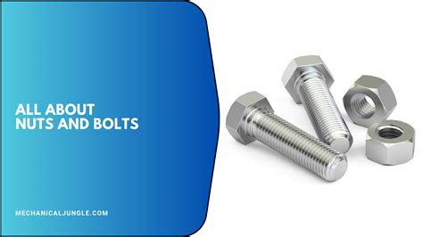 What Are Nuts What Are Bolts Difference Between Nuts And Bolts
