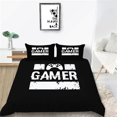 Gamepad Bedding Setmachine Washablehigh Quality Polyester Material