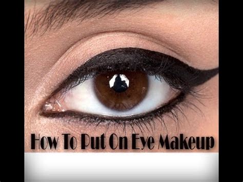 How to put eyeshadow youtube. How To Put On Eye Makeup | Learn The Basics To Put On Eye Makeup - YouTube