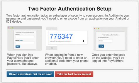 Two Factor Authentication Log In Payrollhero Support