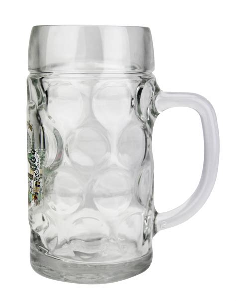 Custom Engraved Oktoberfest Munich Dimpled Oktoberfest Glass Beer Mug 0 5 Liter