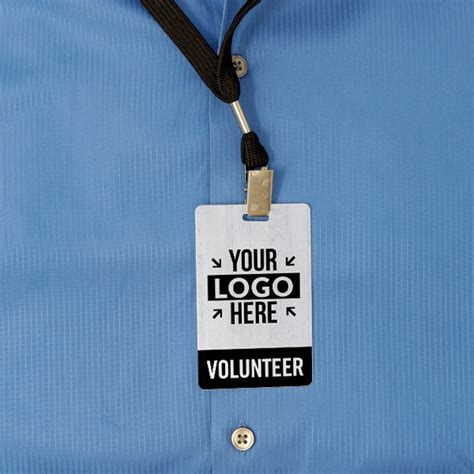 Volunteer Custom Photo Id Badge