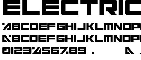 Electric Free Font Download Font Supply