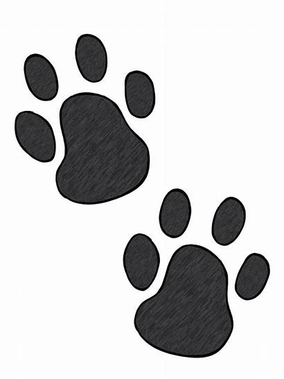Paw Dog Clip Clipart Prints Cliparts Pets