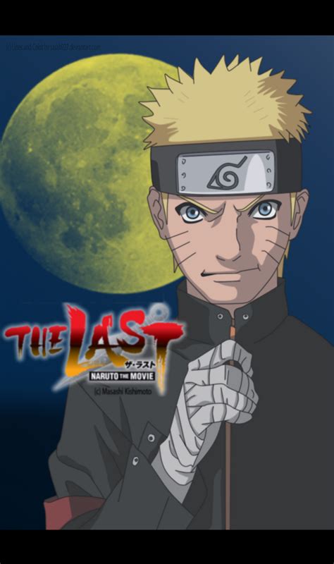 Naruto Uzumaki The Last Movie Lineart Colored By Sarah927artworks On