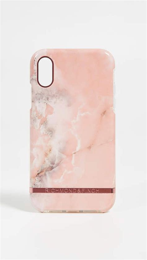 The Pink Marble Iphone Case Is Shown