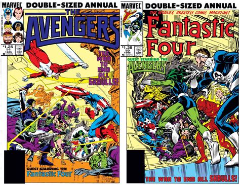 The History Of Avengersfantastic Four Crossovers With Dan Slott And Al