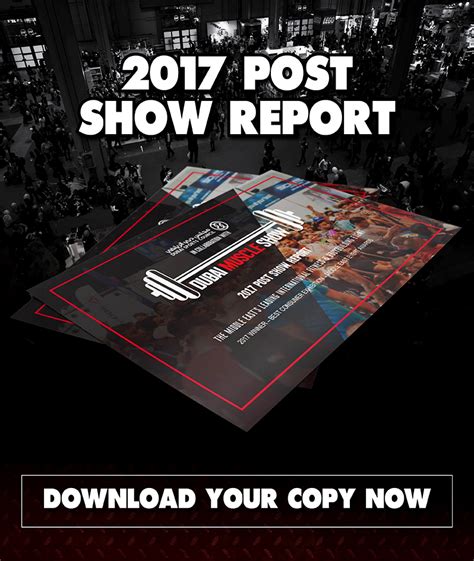 Post Show Report Dubai Muscle Show