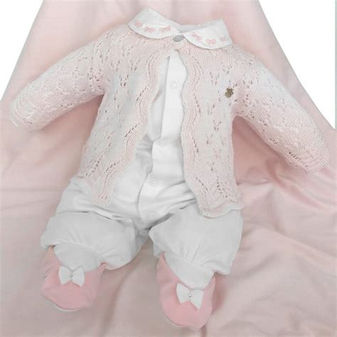 saída de maternidade beth bebê rosa feminina casaco tricô mercado livre