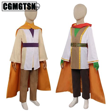 Cgmgtsn Kids Nubs Lys Solay Young Cosplay Costume Jedi Adventures Full