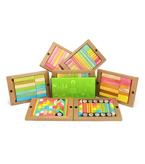 Tegu Magnetic Wooden Blocks Classroom Kit In Tints 240 Piece Joann