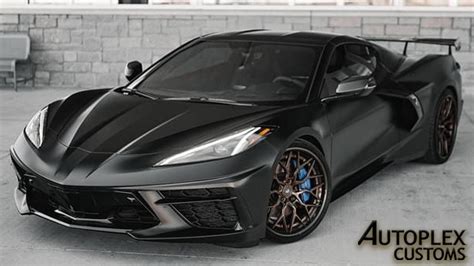 Listen To That Exhaust The Perfect Batmobile C8 Corvette For Sale