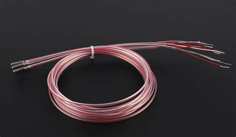 Pt1000 Probe Rtd 1m Wire Platinum Thermal Resistance Sensor For 3d Pri