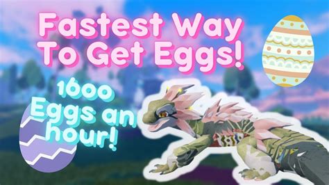 Fastest Method To Get Eggs In Creatures Of Sonaria Youtube