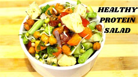 Healthy Protein Salad For Weight Loss Recipe High Protein Salad