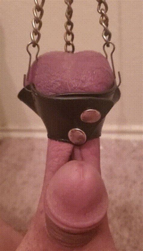 leather parachute pulling on balls sexrepository69