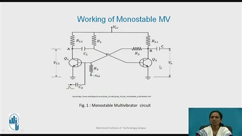 Monostable Multivibrator Using Transistor Youtube