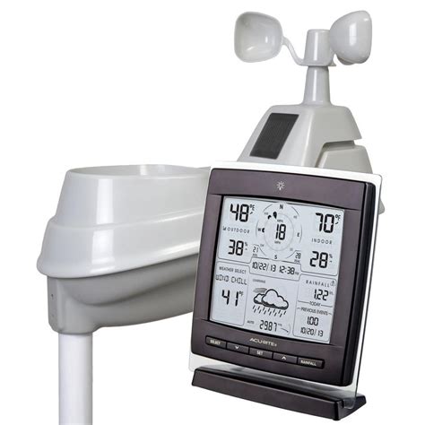 Shop weather stations and weather technology for outdoor and indoor home monitoring systems. AcuRite Digital Weather Station 5-in-1 with Wind Speed and ...