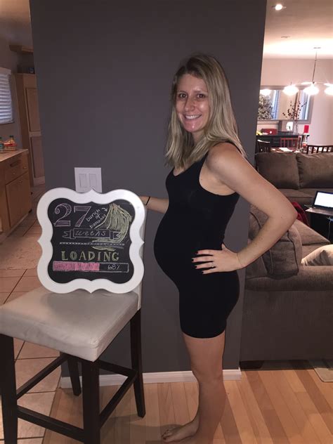 Week 27 Belly Pics — The Overwhelmed Mommy Blog