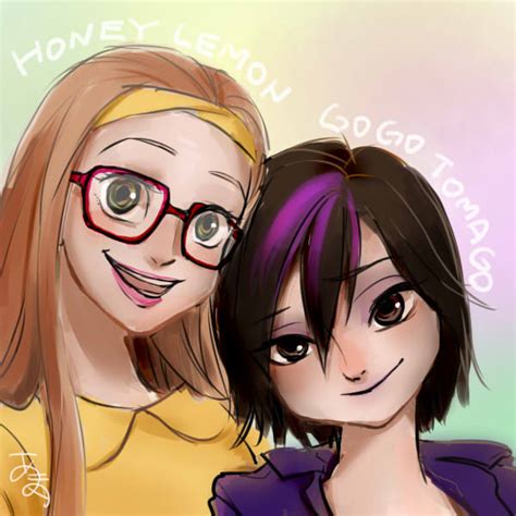 Honey Lemon And Gogo Tomago Big Hero Fan Art Fanpop