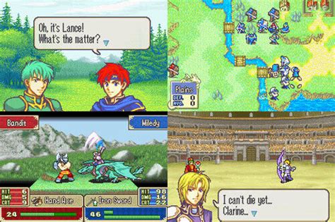 Fire Emblem Gba The Binding Blade Sword Of Seals Game Boy Advance