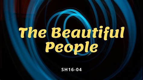 Dance The Beautiful People Youtube