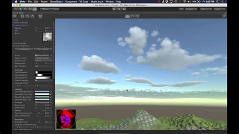 Unity3d Volumetric Clouds Shader And Custom Editor Youtube