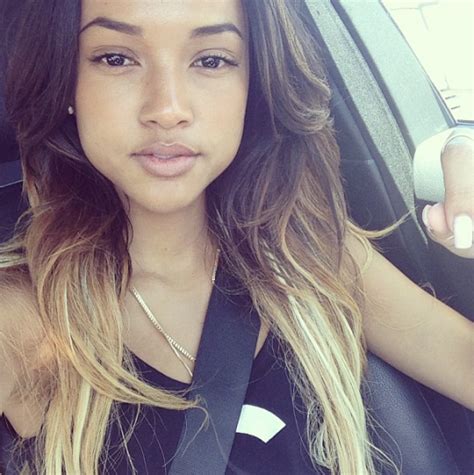 follicle files karrueche tran goes blonde with ombre hair trend photos ombre hair blonde