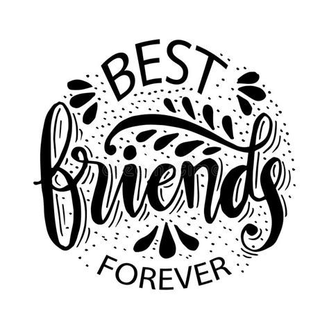 Best Friend Forever Label Stock Illustrations 276 Best Friend Forever