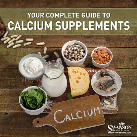 your complete guide to calcium supplements swanson health hub