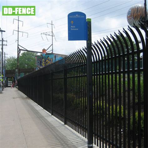 China Palisade Fence Devil Fork Fencing Telecom Tower Yard Fence