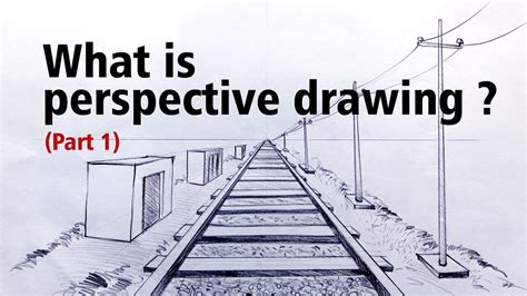 What Is Perspective Drawing Part 1 Youtube