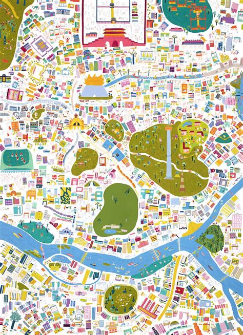 Pin By Jmmb On Seoul South Korea Seoul Map Illustrated Map Map Design