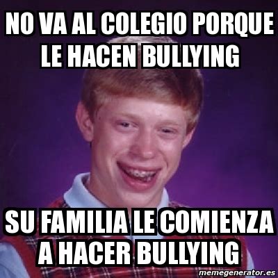 321 x 323 jpeg 16 кб. Meme Bad Luck Brian - no va al colegio porque le hacen ...