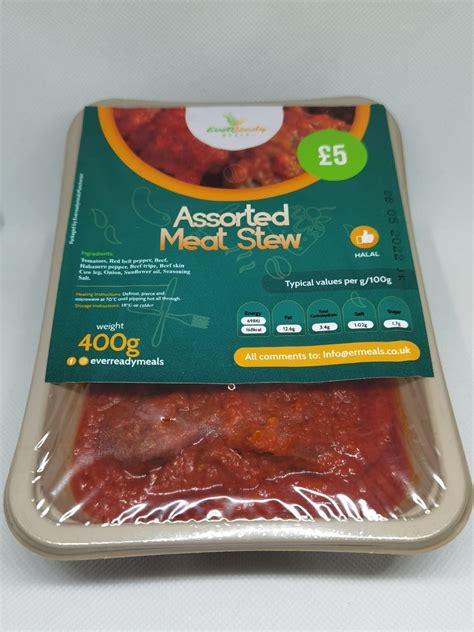 Assorted Beef Stew EverReadyMeals