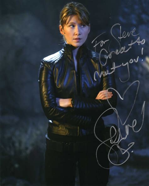 Jewel Staite Stargate Atlantis Signed At Wizard World Philadelphia 6