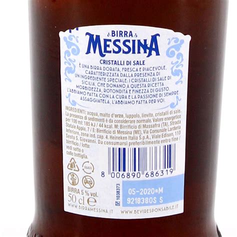 Messina Birra Cristalli Di Sale 050l Paladini Otello Supermercati