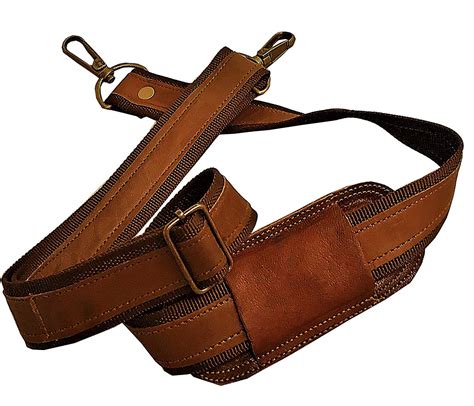 Adjustable Leather Bag Strap Shoulder Strap Clips Replacement Handbag